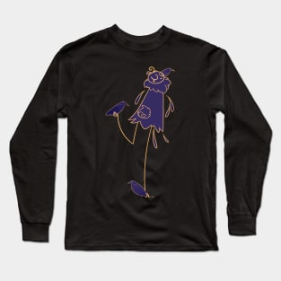 Scary crow and Scaredy bro Long Sleeve T-Shirt